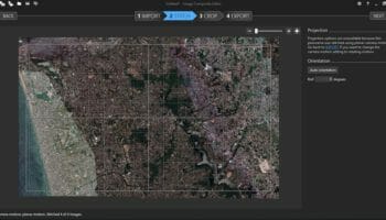 Stitching Google Map Images with Image Composite Editor