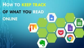 keep track of what you read online