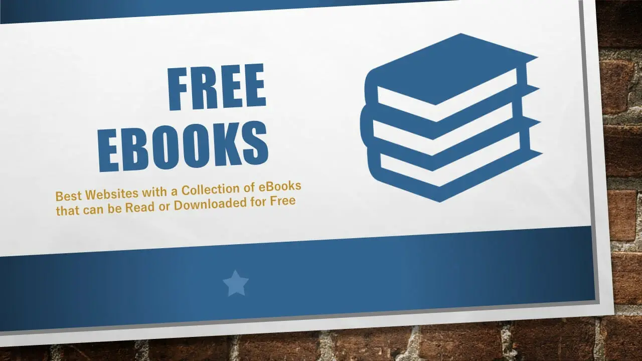 Free eBooks - Best Websites with a Collection of eBooks