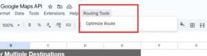 Route Optimization with Google Apps Script and Google Maps | bpwebs.com